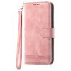 DIERFENG DF-03 For Honor 400 Lite 5G Case Lines Imprint Wallet Leather Phone Cover