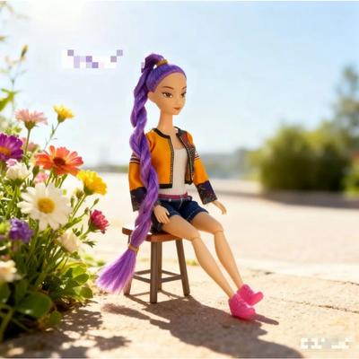 30СМ Кукла Охотники на демонов Руми Мира Зои игрушка K-pop Кукла Охотники на демонов и одежда Кукла Девочка Наряжаться Фанаты собирают подарки