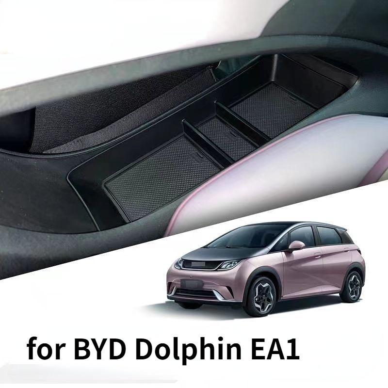 Car Storage Box For BYD Dolphin Central Control Storage Sundries Box Byd EA1 Water Cup Holde Rear Screen Storage Box Accessories