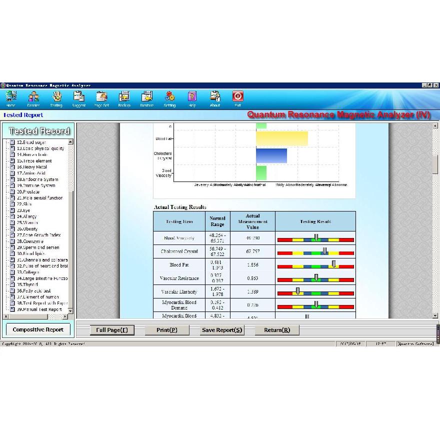 Brazil Portuguese 2026 New 62 Reports Quantum Resonance Magnetic Analyzer QMRA Set Hand Touch Quantum Body Health Analyzer