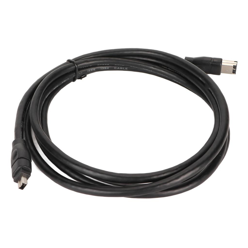 Firewire DV Cable 6 Pin To 4 Pin Plug and Play IEEE1394 Firewire Cable for JVC Camcorders 5.9ft
