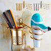 Bathroom Hair Dryer Holder Stand Wall Mounted Organizer Multipurpose Rack