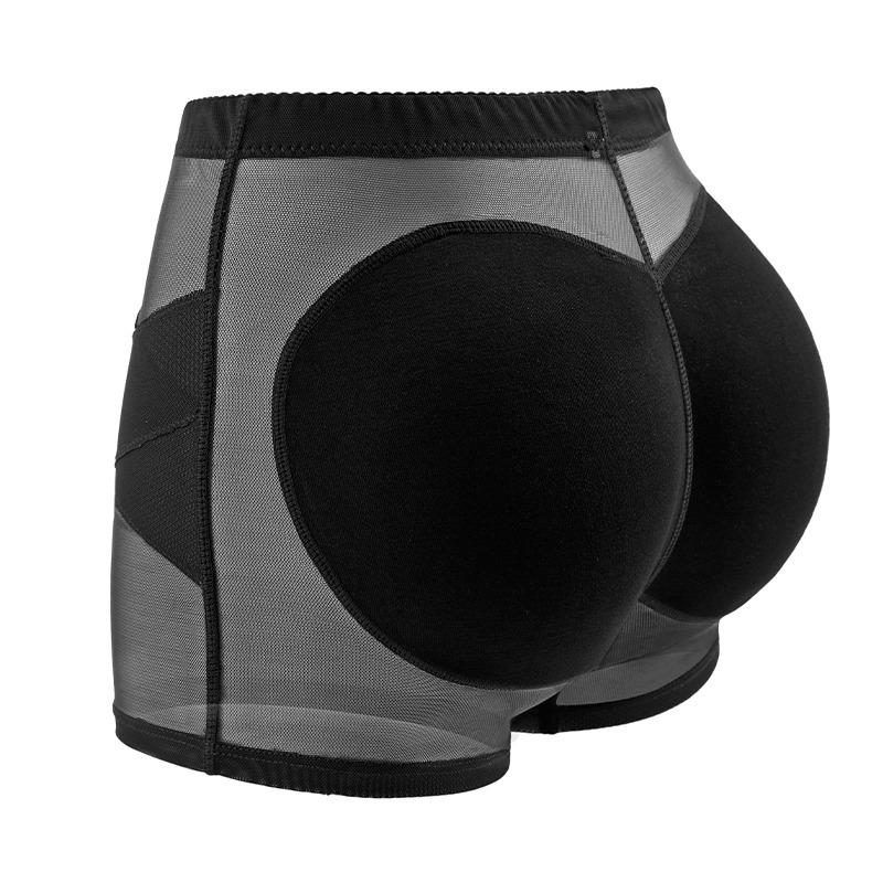 Трусики-шейпер с завышенной талией и большой накладной попой, женские утягивающие шорты для подтяжки ягодиц с подкладками пуш-ап, корректирующее белье для бедер