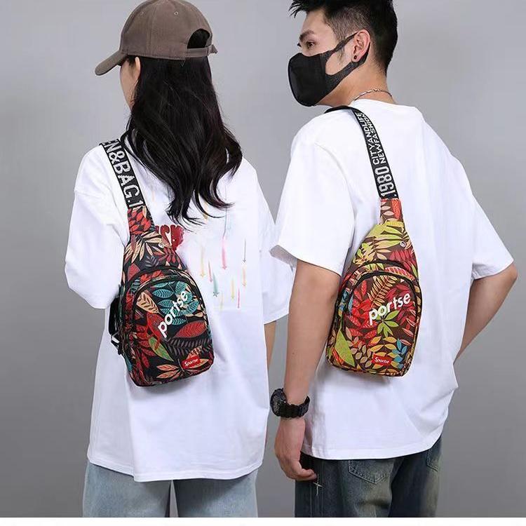 Сумка на грудь мужская сумка через плечо на одно плечо большой емкости для спорта на открытом воздухе и отдыха модная маленькая сумка на плечо большой емкости