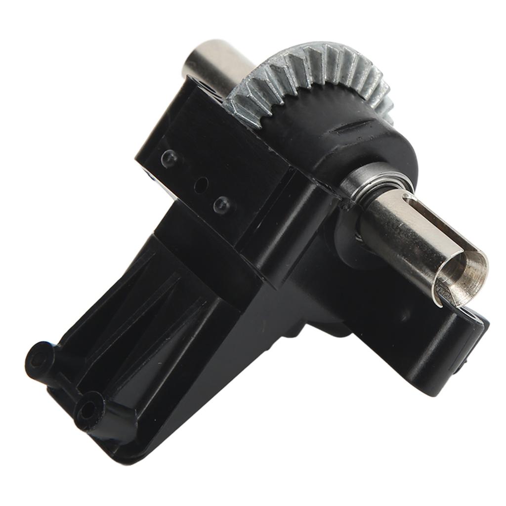 RC Car Plastic Upper Lower Gear Box Cover Stainless Steel Differential Set for Wltoys 1242812427 Remote Control Cars
