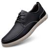 Fashion Spring Soft Soled Business Oxford Shoes Men Brand Leather Shoes Business Formal Lace Up Casual Loafers Comfortable Driving Shoes