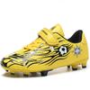 28-39 Children's Football Boots PVC Anti-Slide TF Merry Stick Botter Boys Competition Football  Boots