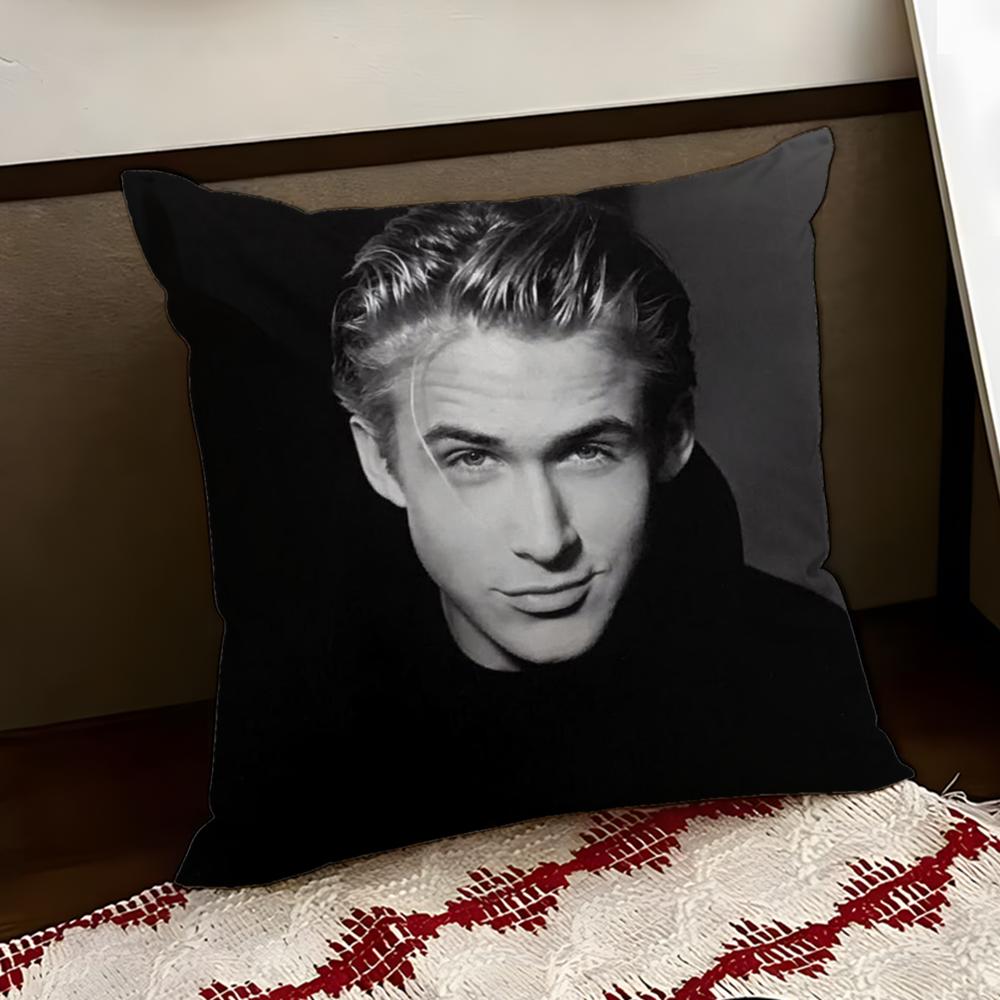 Singer RRyan Gosling Cushion Cover Reversible Soft Durable Pillow Cover Home Car MultiScene Use for Daily Comfort