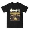 Рок Винтажные Топы Группа The Doors Morrison Hotel Футболка Принт Хлопковая Футболка Спортивная Одежда Повседневная Свободная Футболка Подарок для Фанатов Унисекс