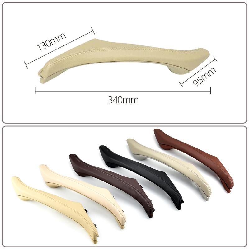 For BMW 5 Series F10 F11 F18 2010-2017 LHD RHD Interior Passenger Door Leather Pull Handle Assembly