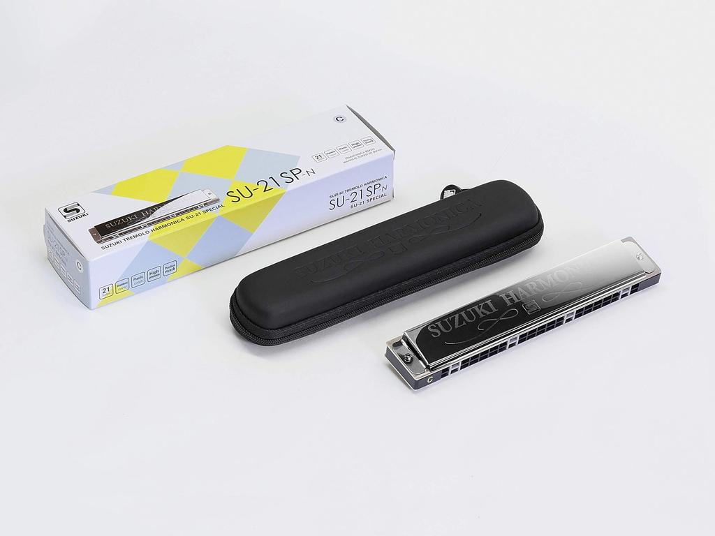 Suzuki Suzuki Chromatic Harmonica Suzuki Special Am Key 21-hole SU-21SP-N