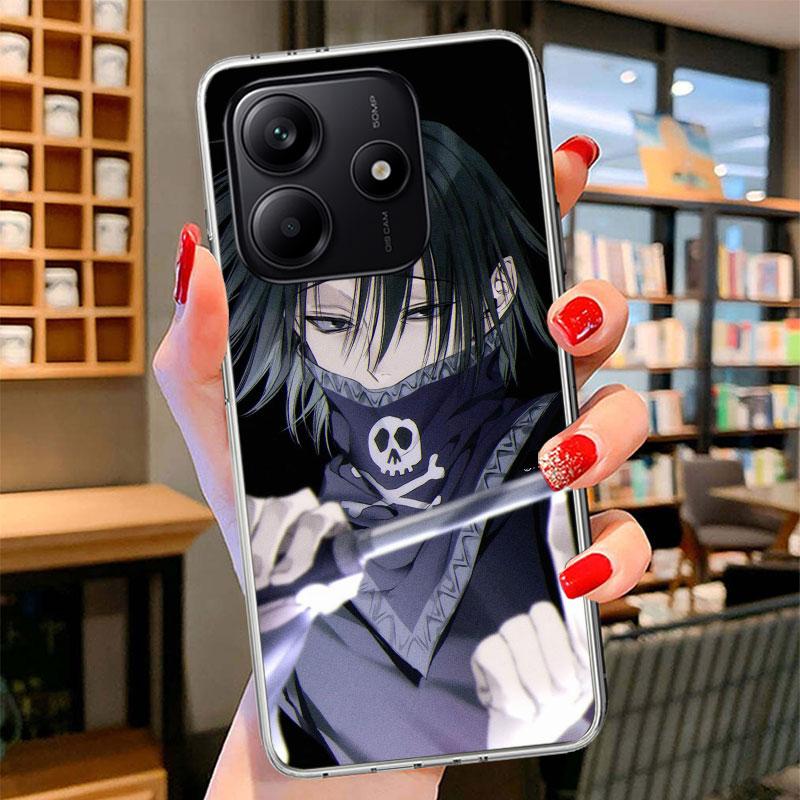 Huner X-Hunters Chrollo Shizuku Phone Case For Xiaomi Redmi Note 15 14 13 12 11 10 Pro Plus 14S 12S 11S 11T 11E 10S Soft Fundas
