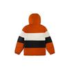 Vans Color Block Warm Hooded Down Jacket With Letters Unisex Outerwear Orange VN0A54HONC8
