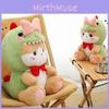 Toy Plush Cat Dinosaur Doll Stuffed Animal Cartoon Bow Soft Toy Home Gift Decor
