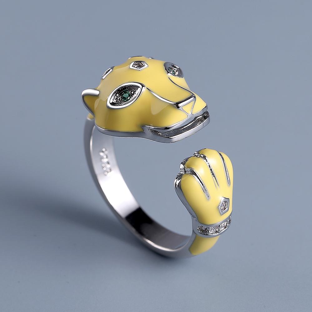 Мужское кольцо, внушительное ювелирное изделие с головой льва, эмалированное кольцо ручной работы, модное ювелирное изделие в стиле панк, кольцо с животным, мужское кольцо, рождественский подарок, ювелирные изделия для вечеринки