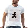 Inukshuk T-Shirt T Shirts for Man Slim Fit Cotton T Shirt Pack Mens Graphic T Shirts T-shirt