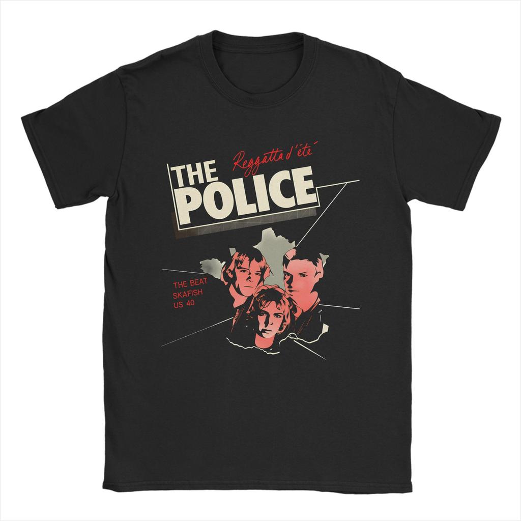 Men Synchronicity The Police T Shirt Cotton Clothes Awesome Short Sleeve Round Neck Tees Birthday Present TShirts