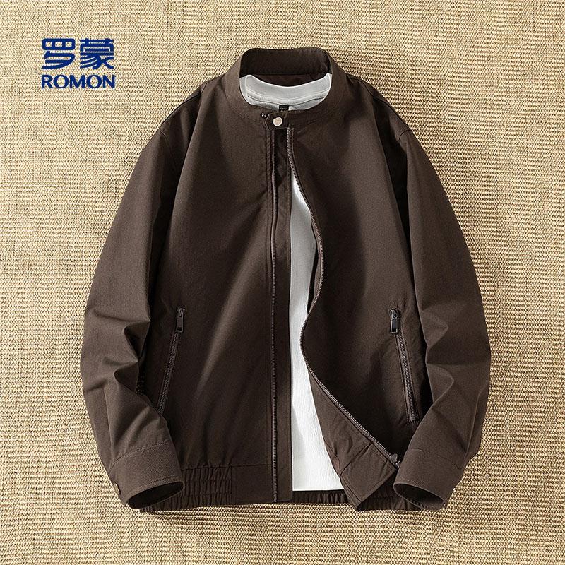 [Small stand collar] Harrington jacket men's high-end men's coat Spring and Autumn season