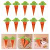 Pack Of 10 Easter Treat Boxes Cardboard Candy Box Carrot Shape Candy Container For Spring Gifts And Cookies Organizing