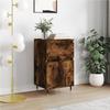 VidaXL Buffet Smoked Oak 40x35x70 Cm Engineered Wood 831142