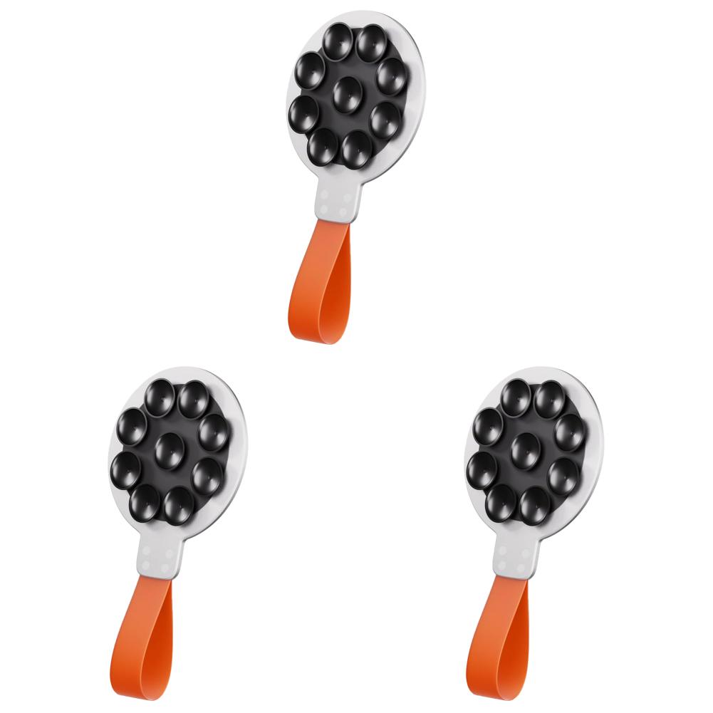 Магнитное крепление для телефона на присоске, зеркало, держатель для телефона в душе для iPhone 15(оранжевый)