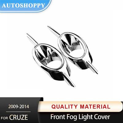 2 шт. ABS хромированная передняя противотуманная фара автомобиля, наклейка на крышку лампы для Chevrolet Chevy Cruze 2009-2014, аксессуары