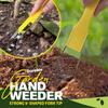 Ручной культиватор Garden Bandit — прочный, простой в использовании, V-образный вилочный наконечник для прополки и удаления почвы, 1 шт.