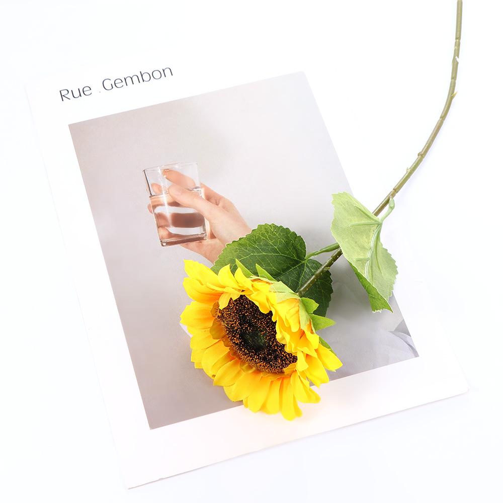 Realistic Home Layout Creative Artificial Sunflower Sunflower Bouquet Wedding Decor Flower DIY