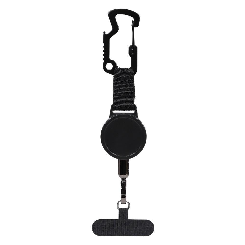 Steel Cable Anti-Theft Phone Holder Heavy Duty Retractable Cellphone Strap Anti-Drop Protection