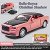 1/32 Rolls Royce Dawn Alloy Car Diecast Metal Model Sound & Light Toy Collect Display Ornament Home Decoration Gift for Children