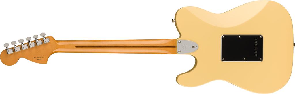 Fender Fender Mexican electric guitar II Deluxe с кленовым грифом цвета Vintage White, в комплекте мягкий чехол Vintera® '70s Telecaster® Tremolo, гриф,