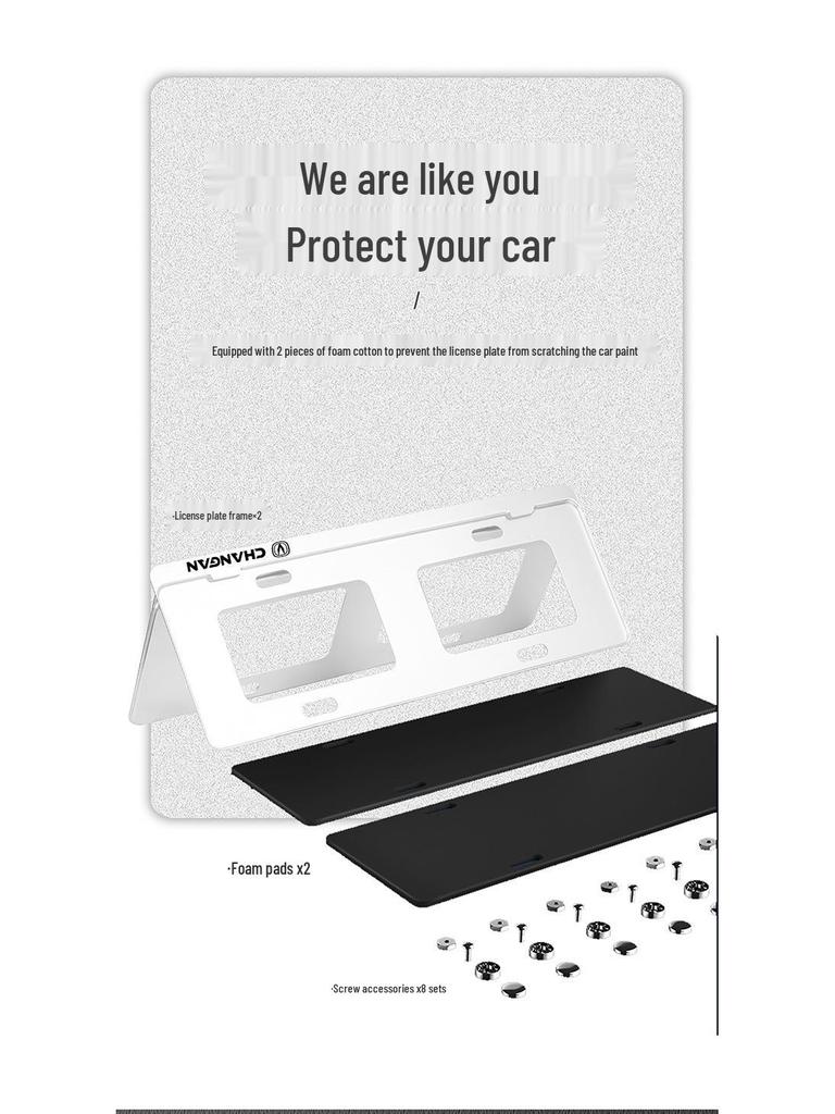 Maserati License Plate Frame for Levante & Ghibli - Complies with New Traffic Regulations