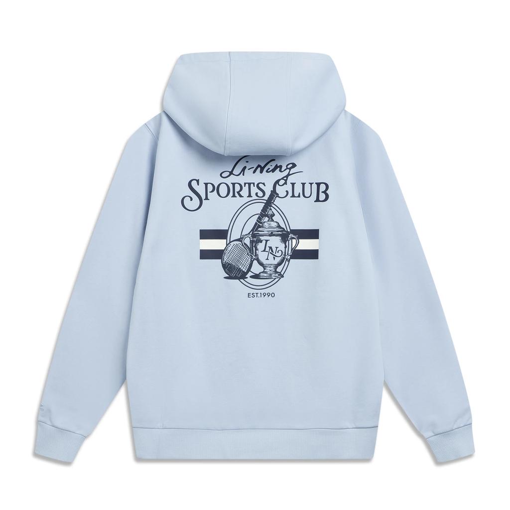 Толстовка с капюшоном Li Ning Sports Lifestyle Series с надписью, женская, AWDV990-4