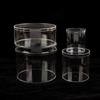 1Pc Acrylic Candy Box Transparent Plastic Round Cake Dessert Box Chocolate Wedding Party Favor Packaging Storage Containers
