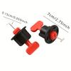 Tile Leveler Reusable And 1.5Mm Cross Tile Spacer, Wall And Floor Tile Adjustment Tool, for Tile Installation On Building Walls And Floors
