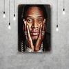 Винтажная жестяная табличка Fetty Wap Декор для дома Настенный декор Искусство Настенное панно Украшение комнаты Декор Ретро Металлическая табличка Постеры для бара