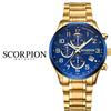 [SCORPION] SCORPION Neith Хронограф Металлические часы SP3348M-GBU