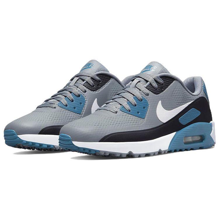 Nike Кроссовки Air Max 90 Golf Particle Grey Marina Unisex, черные, белые, CU9978-004