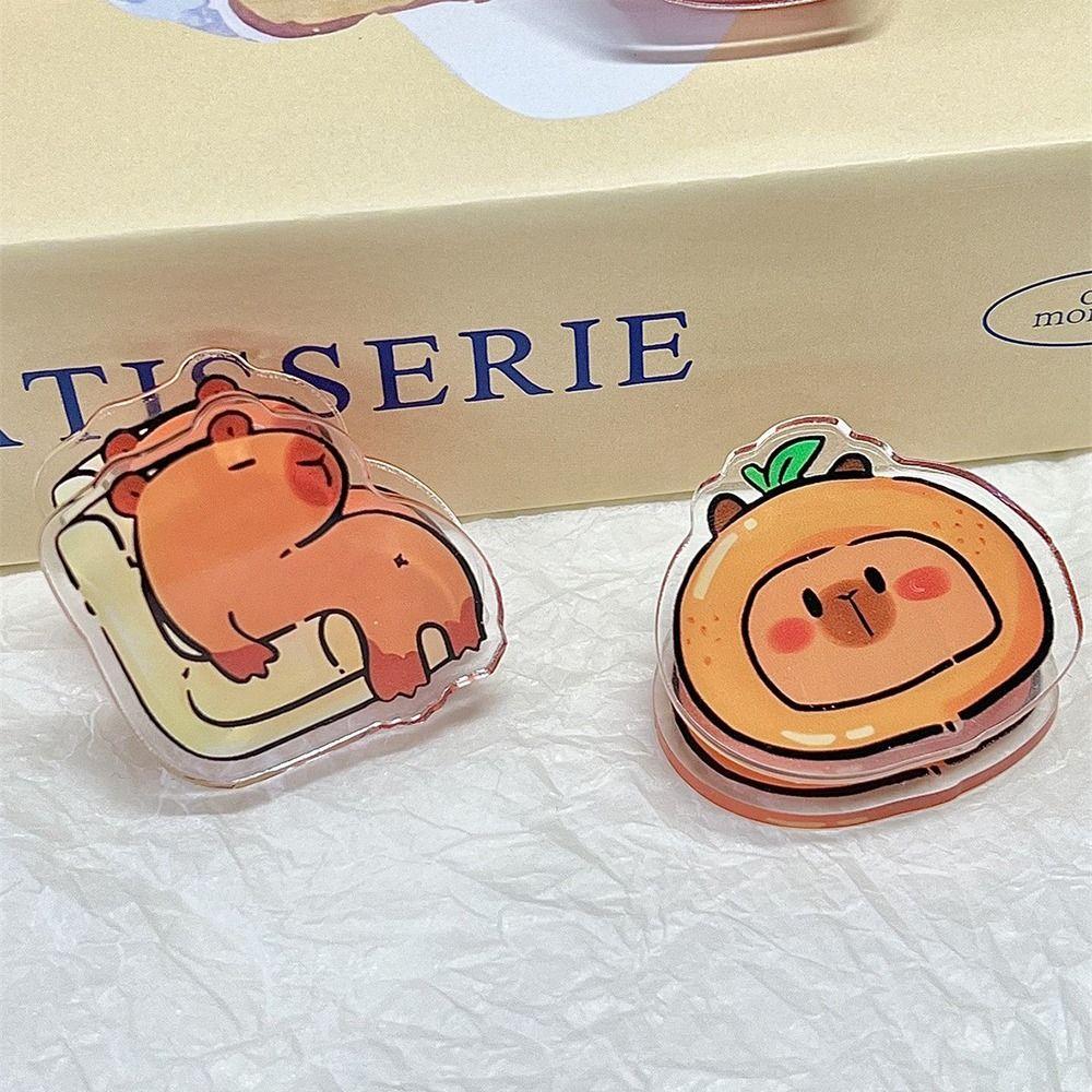 Канцелярские принадлежности Capybara акриловый зажим Capybara тестовый зажим для бумаги Изысканный зажим для папок и заметок