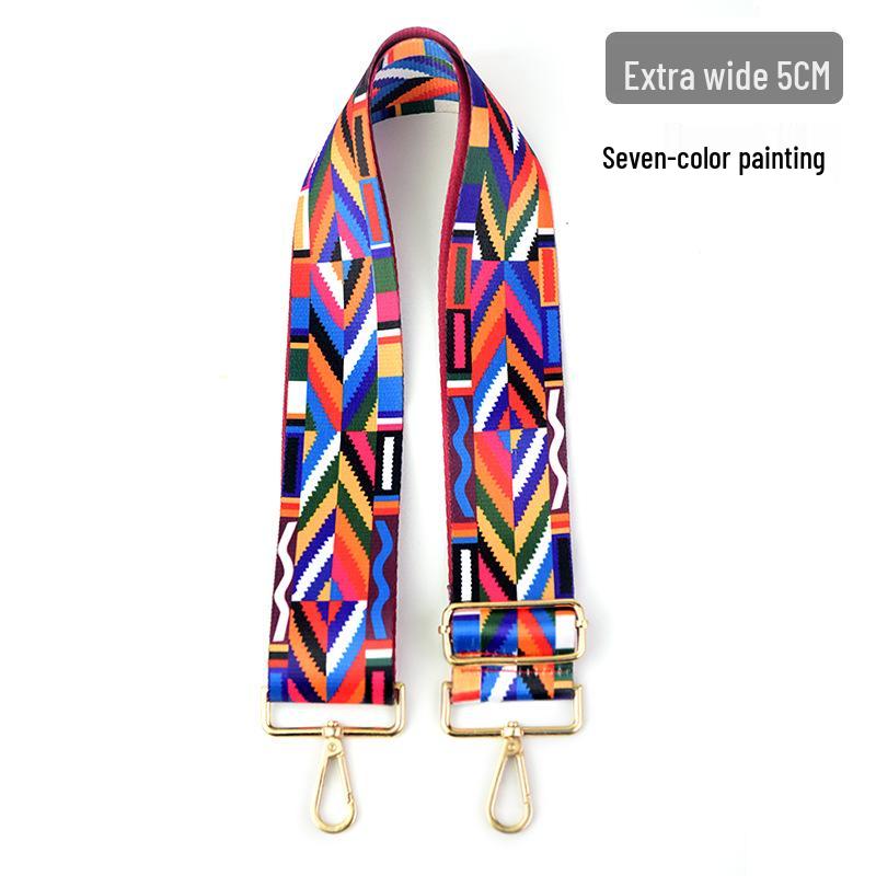 Регулируемый цветной холщовый ремешок для сумки - Широкий, Нескользящий Наплечный Запасной для женских сумок