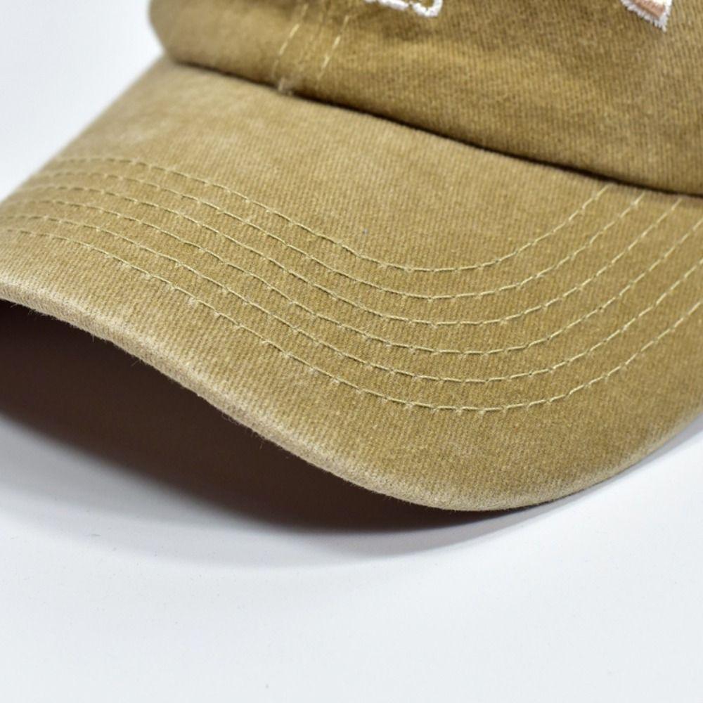 Cotton Sport Duck Tongue Cap Adjustable Letter Embroidery Sun Hats New York Baseball Cap Summer