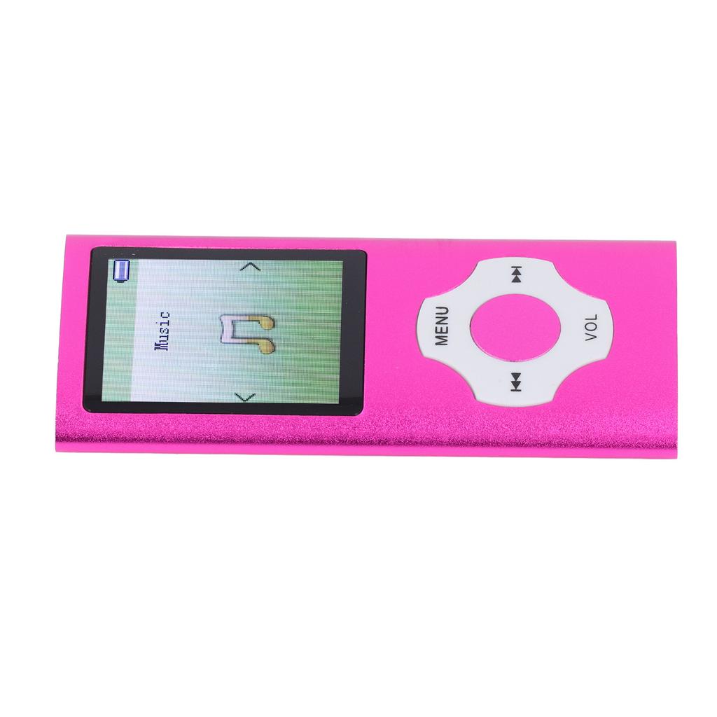MP3 MP4 Player HiFi Sound 1.8in Color Screen 128GB Expandable Portable Video Music Player with
