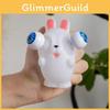 White Bunny Small Stress Relief Toy Tpr Material Hand Brain Gift Development