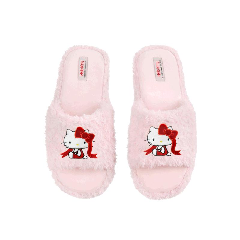 BEAST HOME Плюшевые тапочки Sanrio Hello Kitty