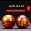 Gold Silk Sea Willow Hand Massage Fitness Ball