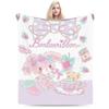 bonbonribbon cute bonbon ribbon  Merch Blankets Lightweight Thin Flannel  Throw Blankets Cozy Bedspread