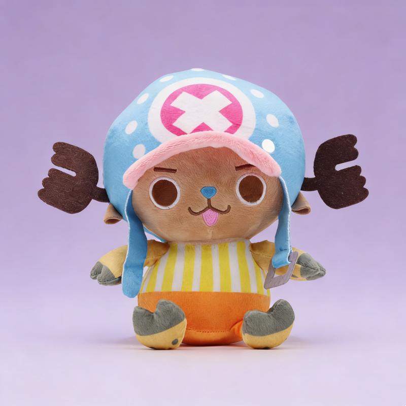 Горячие японские аниме One Piece Плюшевые игрушки Мультяшная фигурка Луффи Чоппер Эйс Ророноа Зоро Милая мягкая кукла Детские рождественские подарки!