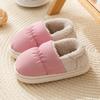 Children's Cotton Shoes Men's and Women's Thickened Warm-soled Children's Cotton Slippers Heel Bag, Indoor Home Slippers Winter