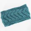 Winter Warmer Ear Knitted Headband For Women Crochet Bow Wide Stretch Hairband Headwrap Hair Accessories Lady Turban