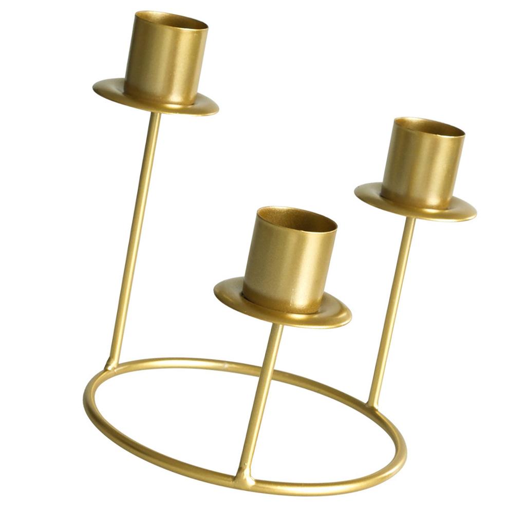 Скандинавский металлический подсвечник, подставка для свечи, украшения для дома, свадебные украшения для дома, подсвечник